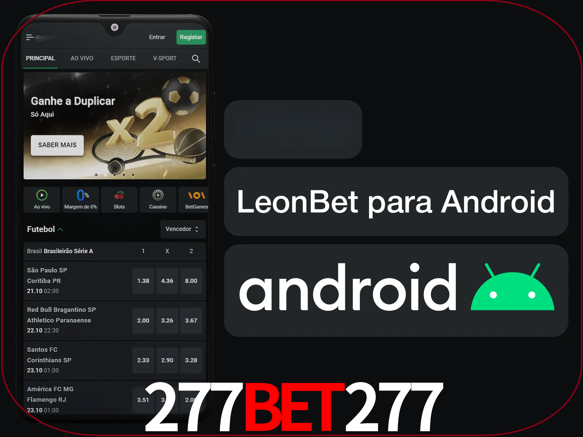 Adquira sua versão poket de LeonBet.
